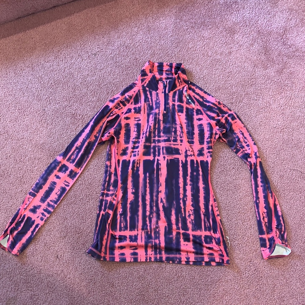 Under Armour Tie Dye Mock Neck
